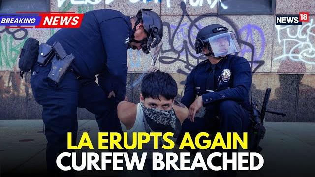 Live: la protesters surround federal detention center | military deployed, tensions soar | n18l Live: la protesters surround federal detention center | military deployed, tensions soar | n18l