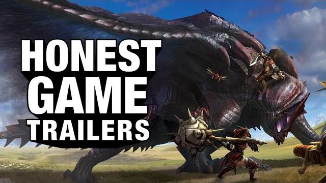 Monster hunter (honest game trailers) Monster hunter (honest game trailers)