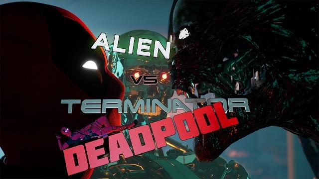 Deadpool vs alien vs terminator: well, the studios weren't gunna make it so someone had to Deadpool vs alien vs terminator: well, the studios weren't gunna make it so someone had to