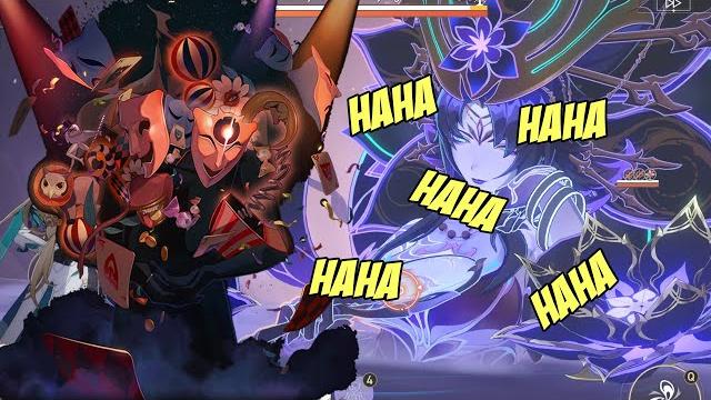 Aeon aha laughing at us when battling phantylia Aeon aha laughing at us when battling phantylia