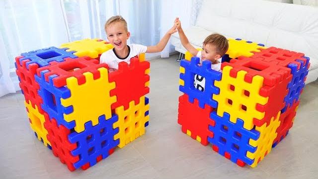 Vlad and nikita build playhouses best series for kids Vlad and nikita build playhouses best series for kids