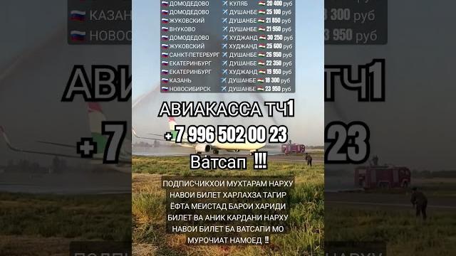 Нархи билет 13 июня #aviakassa_tj1 #авиакасса #душанбе #куляб #бохтар #худжанд #ташкент #самарканд Нархи билет 13 июня #aviakassa_tj1 #авиакасса #душанбе #куляб #бохтар #худжанд #ташкент #самарканд