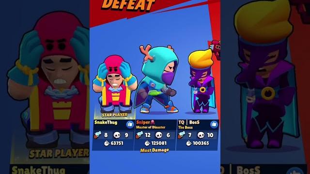 Master in ranked with snakethug? | brawlstars #brawlstars Master in ranked with snakethug? | brawlstars #brawlstars