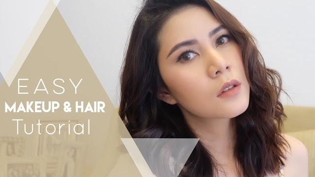 Easy makeup & hair tutorial | cynthia ramlan Easy makeup & hair tutorial | cynthia ramlan