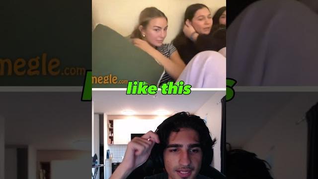 Pull on your hair prank on omegle! #3 Pull on your hair prank on omegle! #3