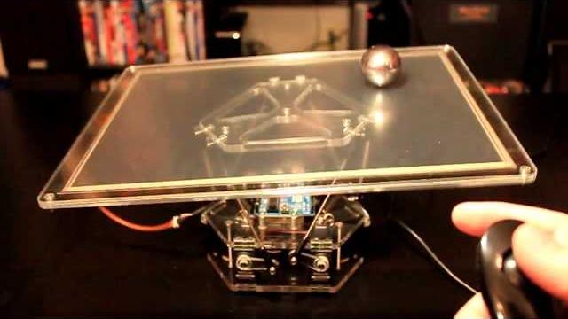 Ball and plate pid control with 6 dof stewart platform Ball and plate pid control with 6 dof stewart platform