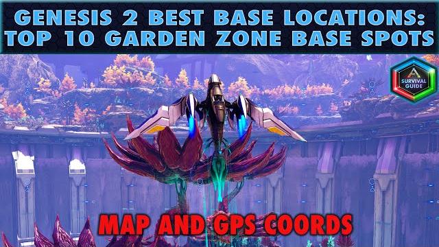Ark genesis 2 best base locations part 2: the top 10 base locations in rockwell's garden zone Ark genesis 2 best base locations part 2: the top 10 base locations in rockwell's garden zone