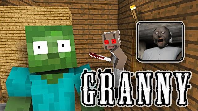 Granny horror game challenge | platabush animation Granny horror game challenge | platabush animation