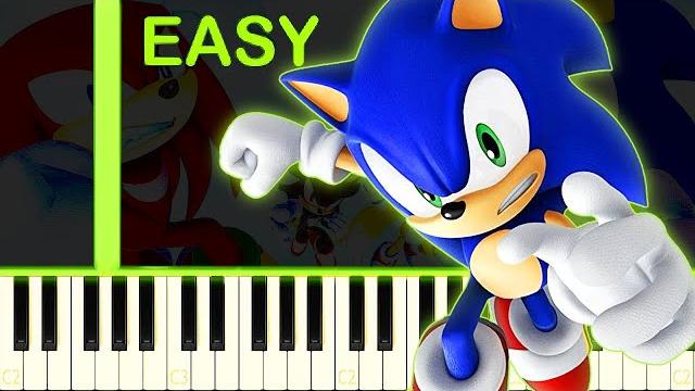 Sonic rivals 2 theme - easy piano tutorial Sonic rivals 2 theme - easy piano tutorial