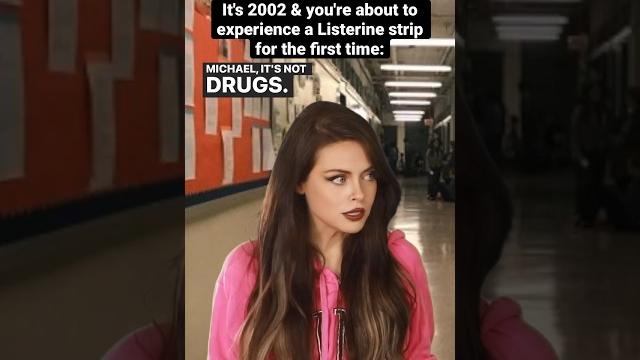 #millennial memories: the shock of trying listerine strips for the first time #nostalgia #early2000s #millennial memories: the shock of trying listerine strips for the first time #nostalgia #early2000s