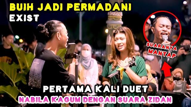 Buih jadi permadani - exist live ngamen by zinidin zidan ft. nabila maharani dan tri suaka Buih jadi permadani - exist live ngamen by zinidin zidan ft. nabila maharani dan tri suaka