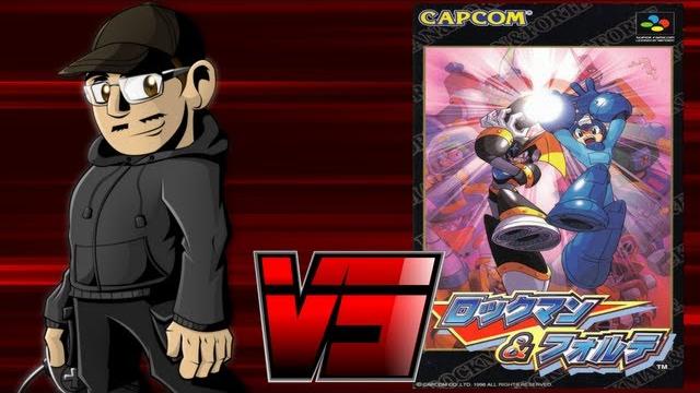 Johnny vs. mega man & bass Johnny vs. mega man & bass
