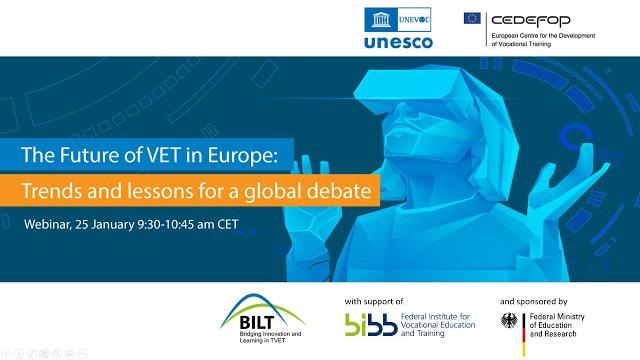 The future of vet in europe. trends and lessons for a global debate. unesco-unevoc webinar, 2023 The future of vet in europe. trends and lessons for a global debate. unesco-unevoc webinar, 2023