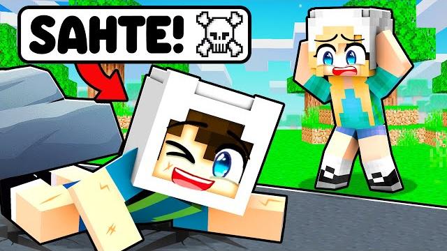 Enes minecraft'ta sahte ölüm numarasi yapti! Enes minecraft'ta sahte ölüm numarasi yapti!