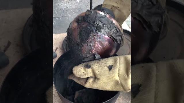 The drama and instant gratification of raku! The drama and instant gratification of raku!