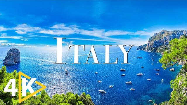 Flying over italy (4k uhd) - relaxing music along with beautiful nature - 4k video ultra hd Flying over italy (4k uhd) - relaxing music along with beautiful nature - 4k video ultra hd
