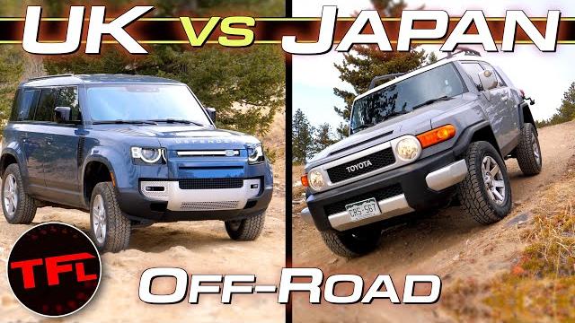 New defender vs. fj cruiser vs. tombstone hill: does japanese reliability trump british tech? New defender vs. fj cruiser vs. tombstone hill: does japanese reliability trump british tech?