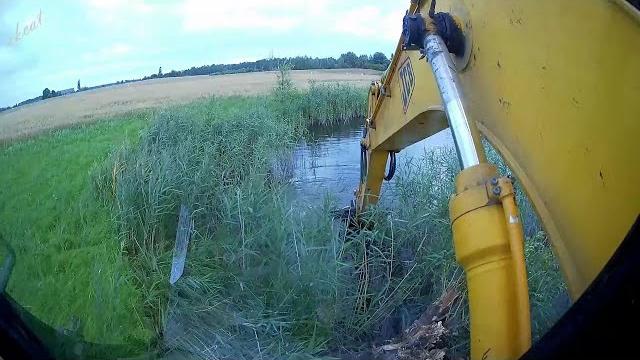 Ускоренная очистка заросшего пруда Ускоренная очистка заросшего пруда