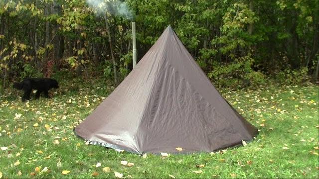 Make a tarp tent tipi hot tent on the cheap Make a tarp tent tipi hot tent on the cheap