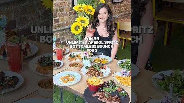 Bottomless brunch - terms in description-sama bankside #brunch #food #aperol #giveaway #giveaways Bottomless brunch - terms in description-sama bankside #brunch #food #aperol #giveaway #giveaways