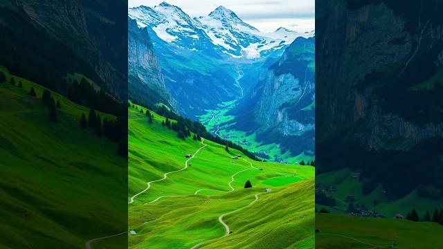 ️ enchanting landscape of the swiss alps ️ enchanting landscape of the swiss alps