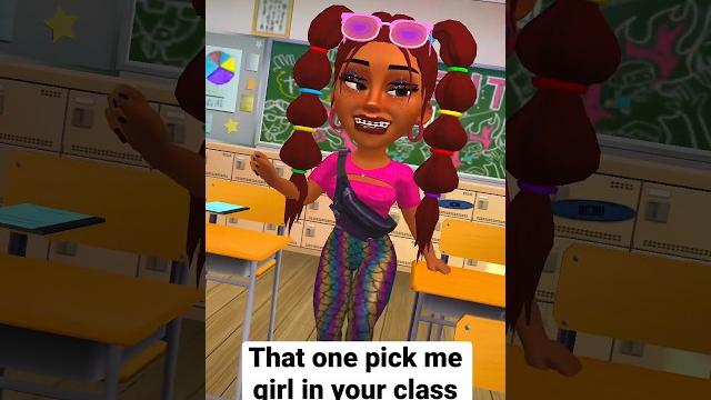 Pick me girl in your class #comedy Pick me girl in your class #comedy