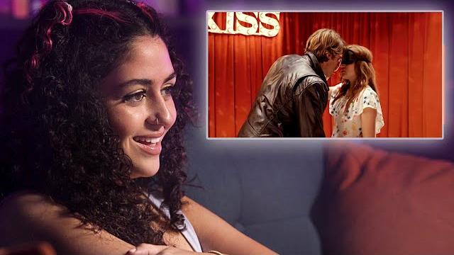 Teens react to first kiss scenes | netflix vs reality Teens react to first kiss scenes | netflix vs reality