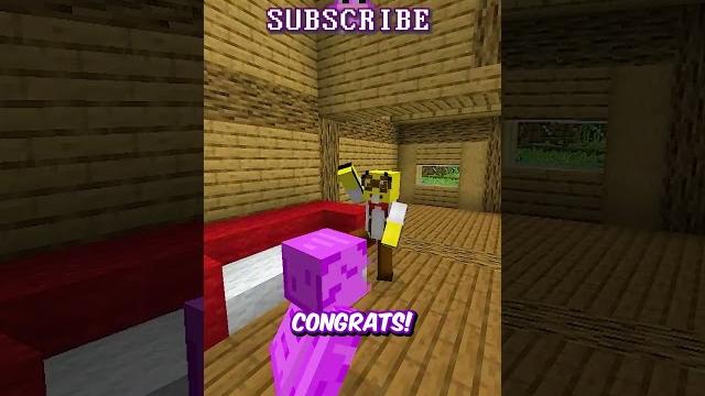 Blue and useful sofa in minecraft! ️ #shorts Blue and useful sofa in minecraft! ️ #shorts