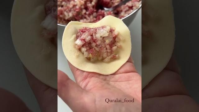 Как лепить манты быстро и красиво Как лепить манты быстро и красиво