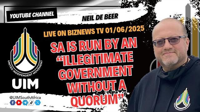 #uim president ndb live on @biznewstv: sa is run by an “illegitimate government without a quorum” #uim president ndb live on @biznewstv: sa is run by an “illegitimate government without a quorum”
