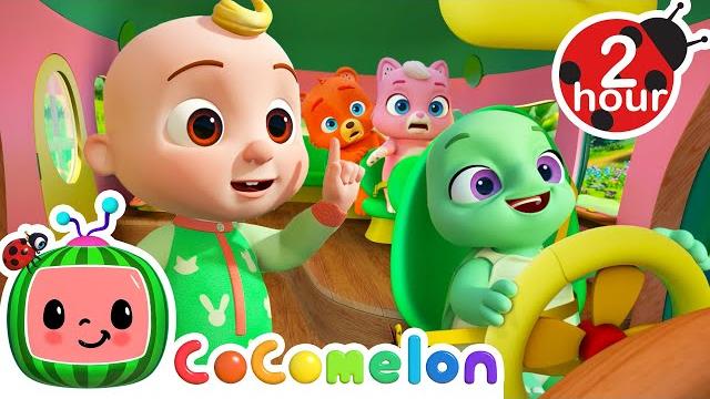 Wheels on the bus + more cocomelon animal time | 2 hour cocomelon animal nursery rhymes Wheels on the bus + more cocomelon animal time | 2 hour cocomelon animal nursery rhymes