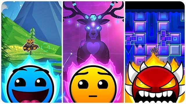 Geometry dash - best level for each difficulty Geometry dash - best level for each difficulty