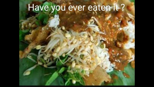Pecel rice from indonesia Pecel rice from indonesia