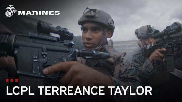 Meet lcpl terreance taylor | u.s. marine corps Meet lcpl terreance taylor | u.s. marine corps
