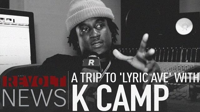 A trip to 'lyric ave' with k camp A trip to 'lyric ave' with k camp