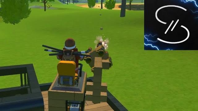 Scrap mechanic | spud gatling gun Scrap mechanic | spud gatling gun