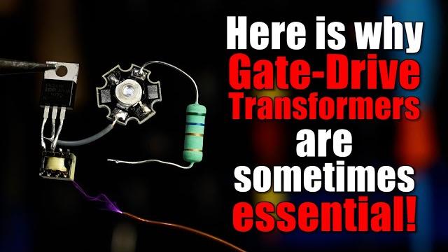 Here is why gate-drive transformers are sometimes essential! | mosfet driver part 2 (potential-free) Here is why gate-drive transformers are sometimes essential! | mosfet driver part 2 (potential-free)