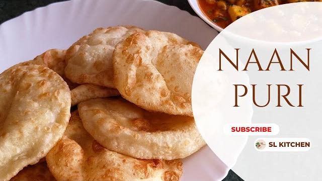 Naan puri recipe – soft, puffy & delicious Naan puri recipe – soft, puffy & delicious