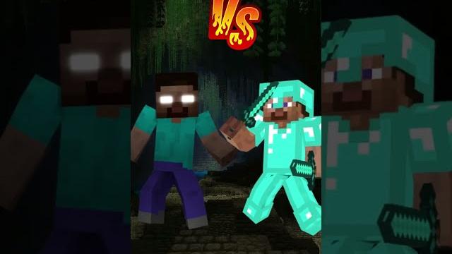 Herobrine vs steve who is strongest! with god skin? #minecraft #mcpe #shorts #viral #despacito #vs Herobrine vs steve who is strongest! with god skin? #minecraft #mcpe #shorts #viral #despacito #vs