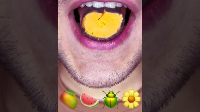 Mango turkish delight exotic fruit in a sugar dust Mango turkish delight exotic fruit in a sugar dust
