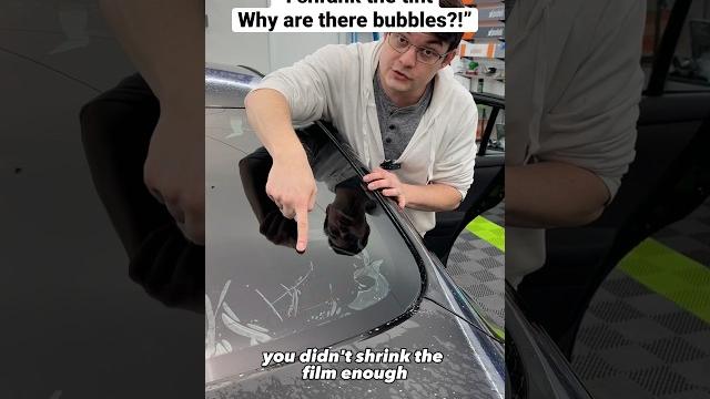 Shrink tint no creases! #tint #cars #diy #windowtint Shrink tint no creases! #tint #cars #diy #windowtint