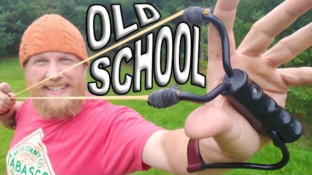 Daisy marksman wrist rocket slingshot | old school trick shots | trick shot tuesday ep. #14 Daisy marksman wrist rocket slingshot | old school trick shots | trick shot tuesday ep. #14