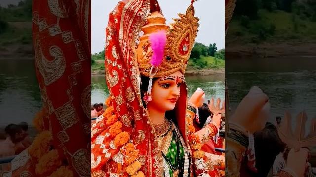 Burhanpur durga mata visarjan video | durga ji visarjan video | #viral #trending #shorts Burhanpur durga mata visarjan video | durga ji visarjan video | #viral #trending #shorts