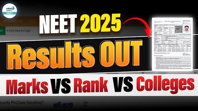 Neet 2025 results are out! | neet marks vs rank vs colleges | neet 2025 cutoff for gmc #neetcutoff Neet 2025 results are out! | neet marks vs rank vs colleges | neet 2025 cutoff for gmc #neetcutoff