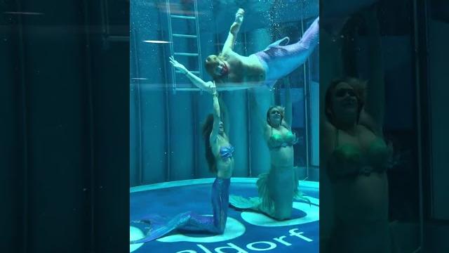 Underwater dance mermaid ️ merman - choreography #shorts Underwater dance mermaid ️ merman - choreography #shorts