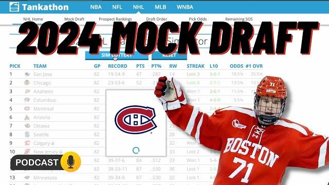 2024 nhl mock draft | pre-lottery 2024 nhl draft simulation 2024 nhl mock draft | pre-lottery 2024 nhl draft simulation