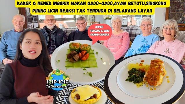 Kakek & nenek inggris makan gado-gado,ayam betutu,singkong piring licin reaksi tak terduga. Kakek & nenek inggris makan gado-gado,ayam betutu,singkong piring licin reaksi tak terduga.