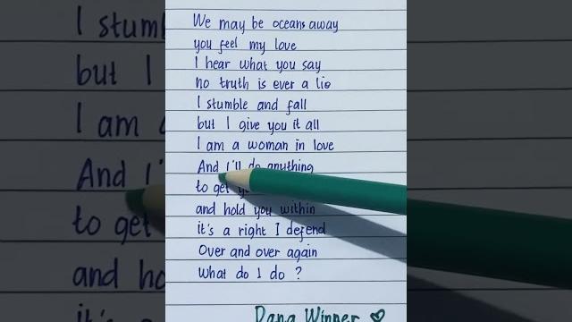 Dana winner ~ women in love️ (lyrics) #songlyrics #song #lyrics #danawinner #shortfeed #shorts Dana winner ~ women in love️ (lyrics) #songlyrics #song #lyrics #danawinner #shortfeed #shorts