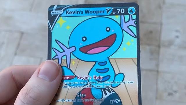 Making a custom pokemon card gift ️ Making a custom pokemon card gift ️