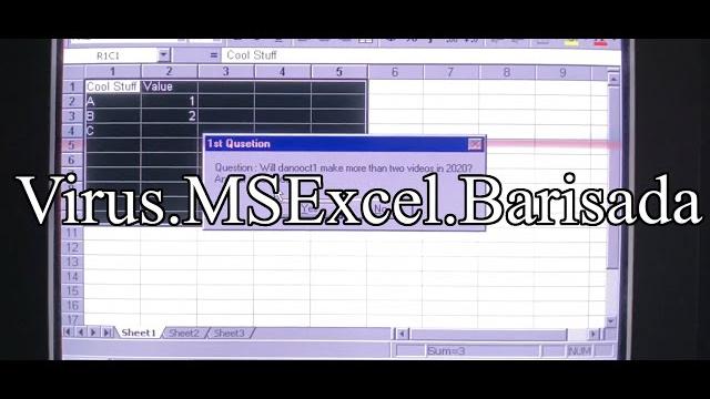 Virus.msexcel.barisada Virus.msexcel.barisada